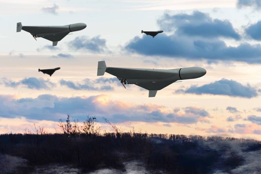 Grupări de drone rusești, la granița României. Sistemele de apărare antiaeriană au fost trecute în poziții de tragere