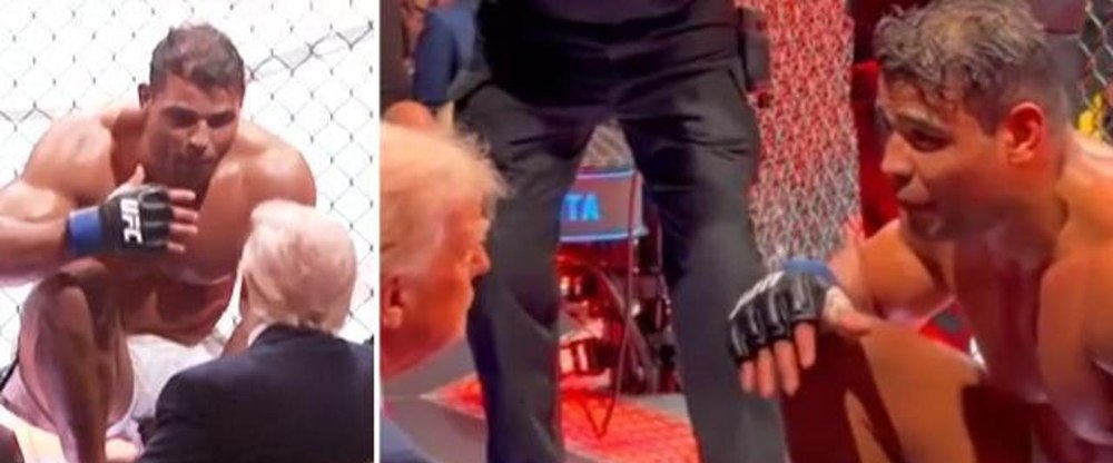 În timp ce lumea fierbe, Trump și-a făcut timp să meargă la o gală UFC. Președintele SUA, parteneriat cu promotorul sporturilor sângeroase