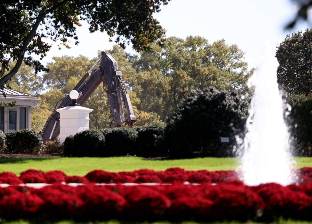 Instanță: Construcția sălii de bal a lui Trump de la Casa Albă poate fi reluată integral / Lucrările vor continua până la următoarea audiere