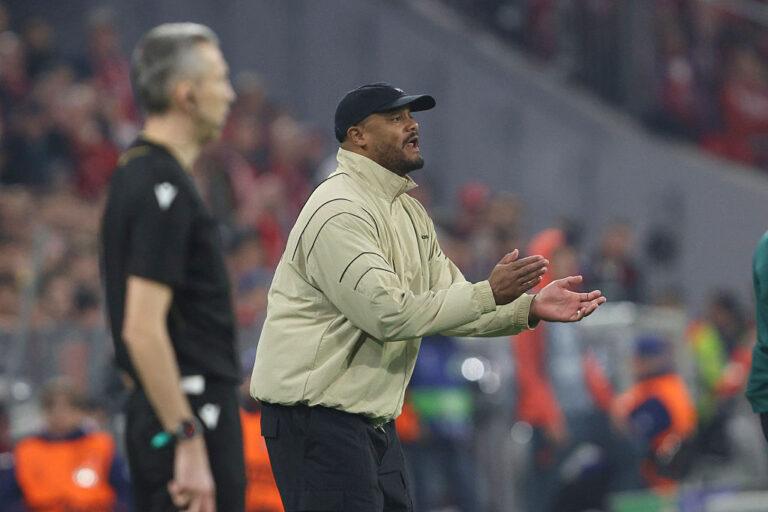 Kompany, suspendat în tribune, acuză arbitrajul după PSG – Bayern 5-4: „Penalty-ul e extrem de discutabil”