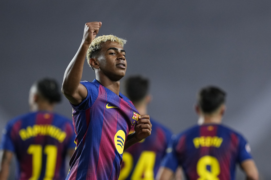 Lamine Yamal îl provoacă pe Simeone înaintea returului din Liga Campionilor: „Să vedem dacă mă pune unu la unu cu vreun jucător”