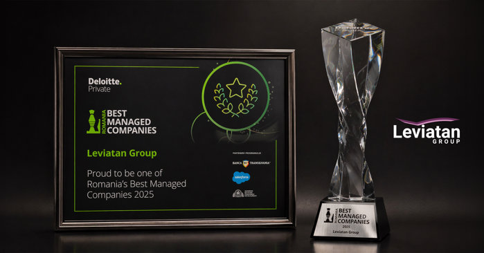 Leviatan Group obţine certificarea Best Managed Companies România, acordată de Deloitte
