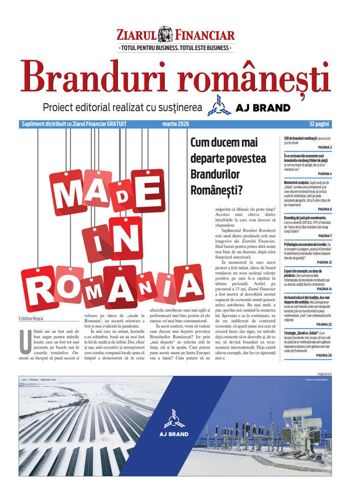 Momentul curajului: după mulţi ani de „linişte“, numele unor antreprenori şi al unor afaceri româneşti încep să se facă auzite în străinătate, atât pe pieţe apropiate geografic, cât şi în alte colţuri de mapamond