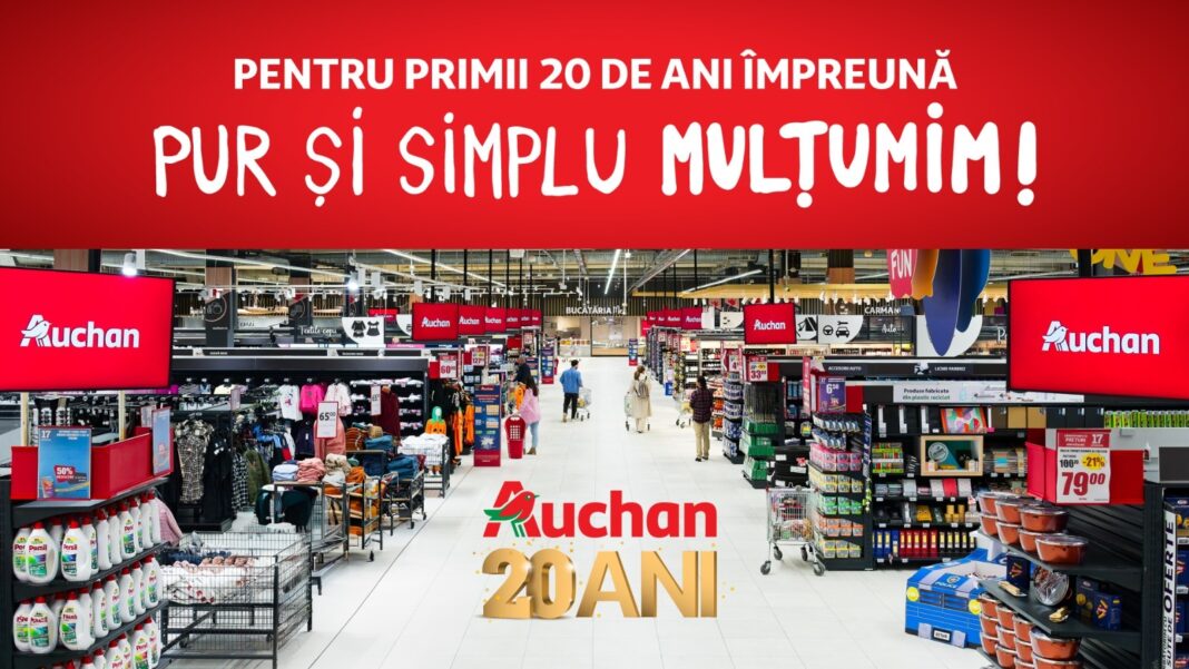NEWS.ro: Auchan România la 20 de ani: un retailer multiformat cu  peste 500 de magazine, prezent în toată ţara