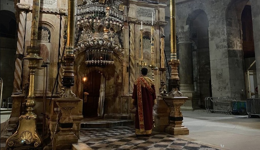 NEWS.ro: Biserica Sfântului Mormânt şi-a redeschis porţile, după 40 de zile