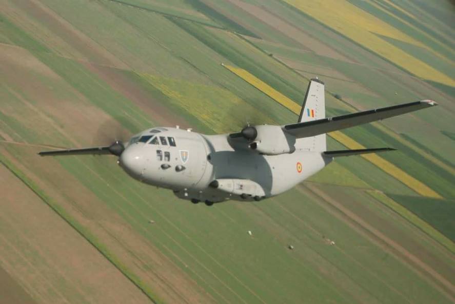 NEWS.ro: Doi pacienţi cu arsuri, transportaţi în Belgia de o aeronavă C-27J Spartan a Forţelor Aeriene Române