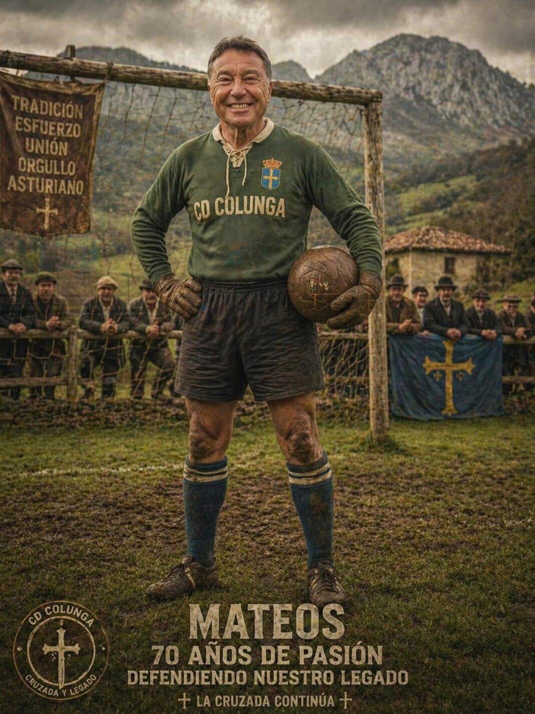 NEWS.ro: Fotbal: Un club spaniol din divizia a cincea va juca cu un portar în vârstă de 70 de ani, ca omagiu adus carierei acestuia