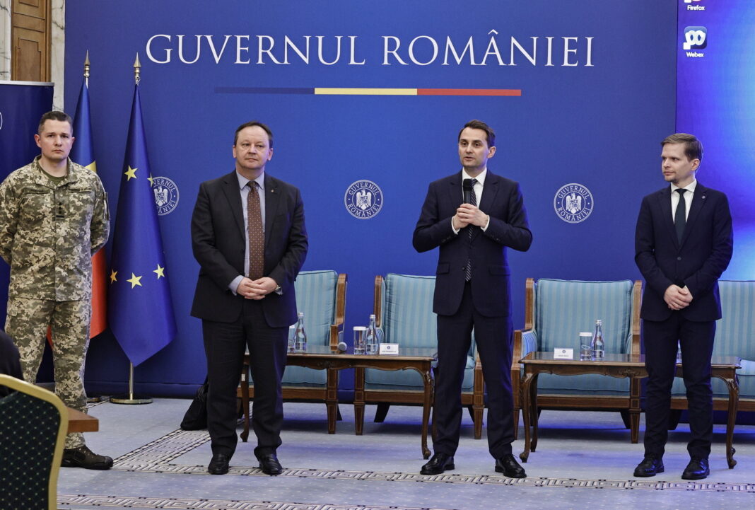 NEWS.ro: Guvernul României a găzduit la Palatul Victoria, o întâlnire strategică de tip B2B matchmaking între companii din industria dronelor din Ucraina şi reprezentanţi ai industriei de apărare din România