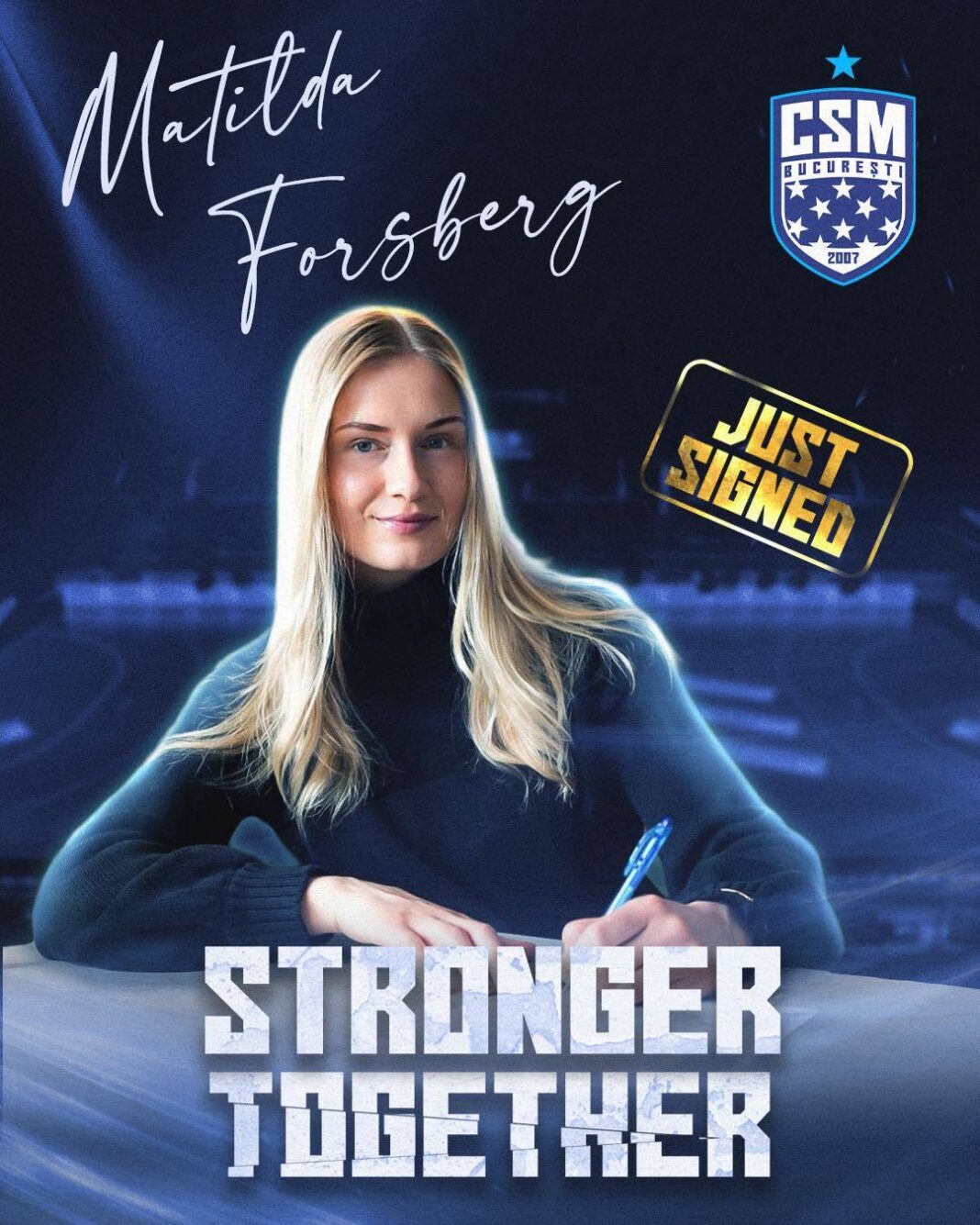 NEWS.ro: Handbal feminin: Extrema suedeză Matilda Sofia Forsberg, de la Gloria Bistriţa la CSM Bucureşti