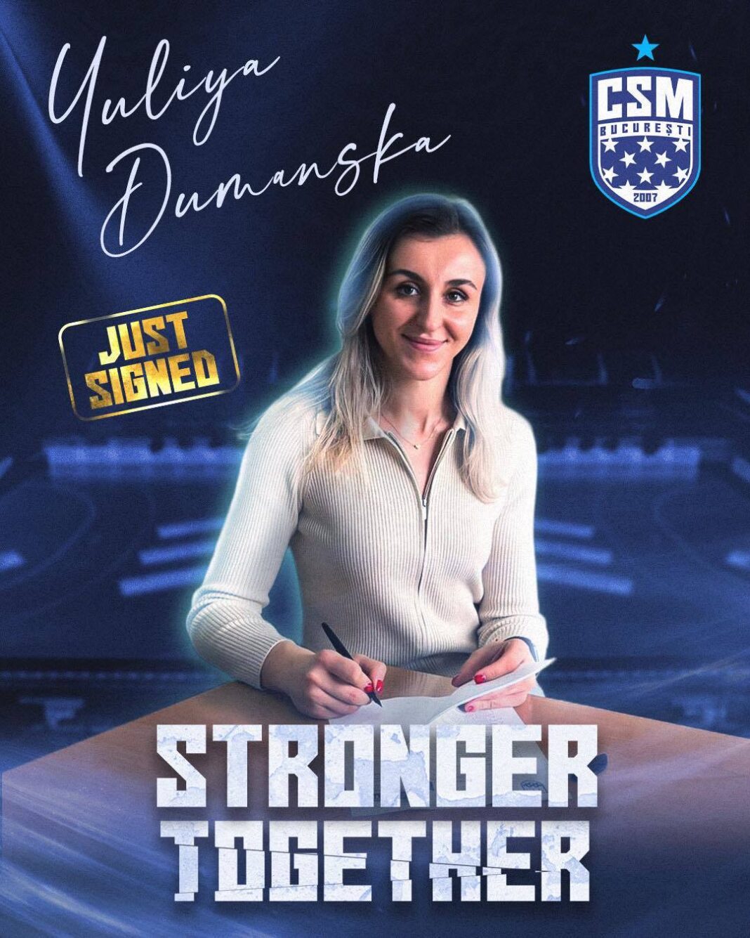 NEWS.ro: Handbal feminin: Iulia Dumanska, noul portar al campioanei CSM Bucureşti