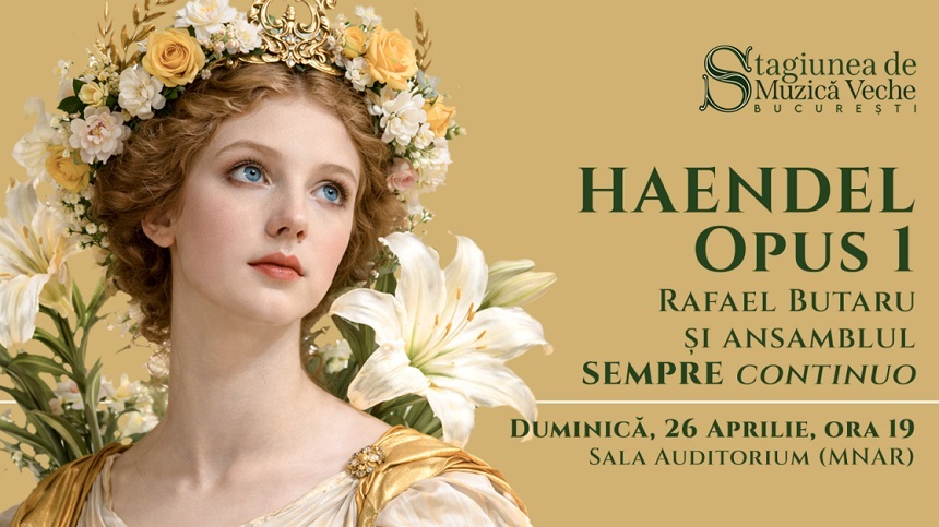 NEWS.ro: „Integrală” Haendel, la Sala Auditorium a Muzeului Naţional de Artă al României