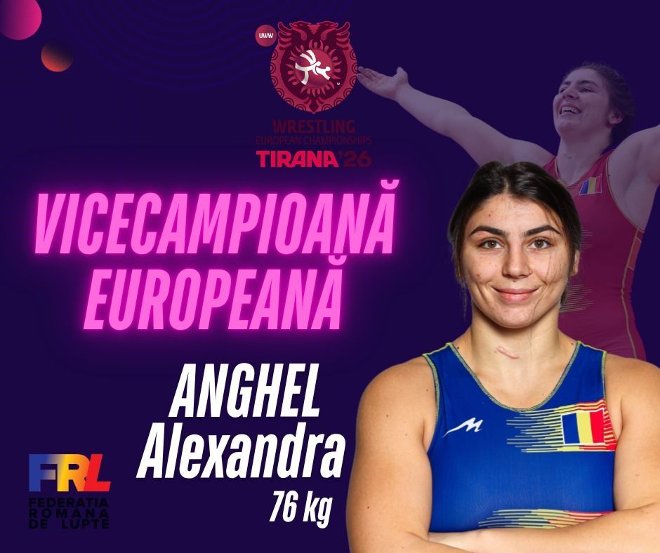 NEWS.ro: Lupte: Alexandra Anghel, vicecampioană europeană la Tirana