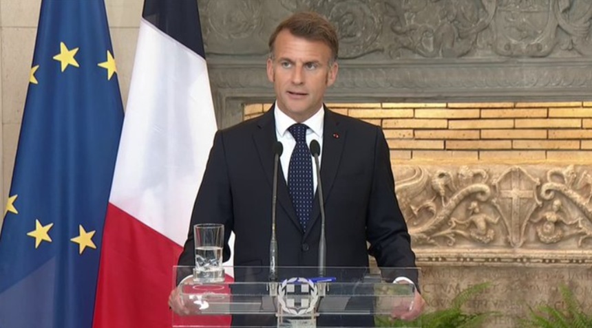 NEWS.ro: Macron pledează, la Atena, în favoarea unei eşalonări a datoriei europene din perioada covid-19 şi unor noi împrumuturi comune