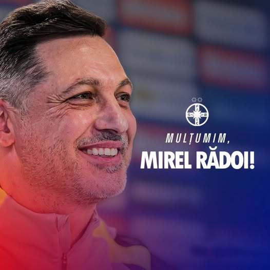 NEWS.ro: Mirel Rădoi nu mai este antrenorul principal al echipei FCSB