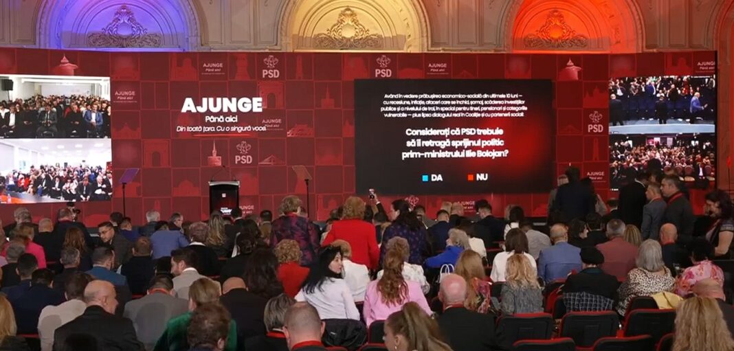 NEWS.ro: PSD a votat retragerea sprijinului politic premierului Ilie Bolojan, cu 97,7% din voturi
