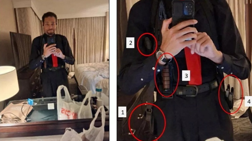 NEWS.ro: Suspectul în atacul de la gala presei de la Washington s-a fotografiat chiar înainte să treacă la atac