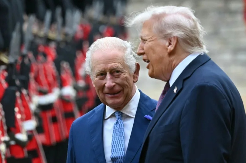 NEWS.ro: Trump îl primeşte pe Charles al III-lea după atacul de la gala presei