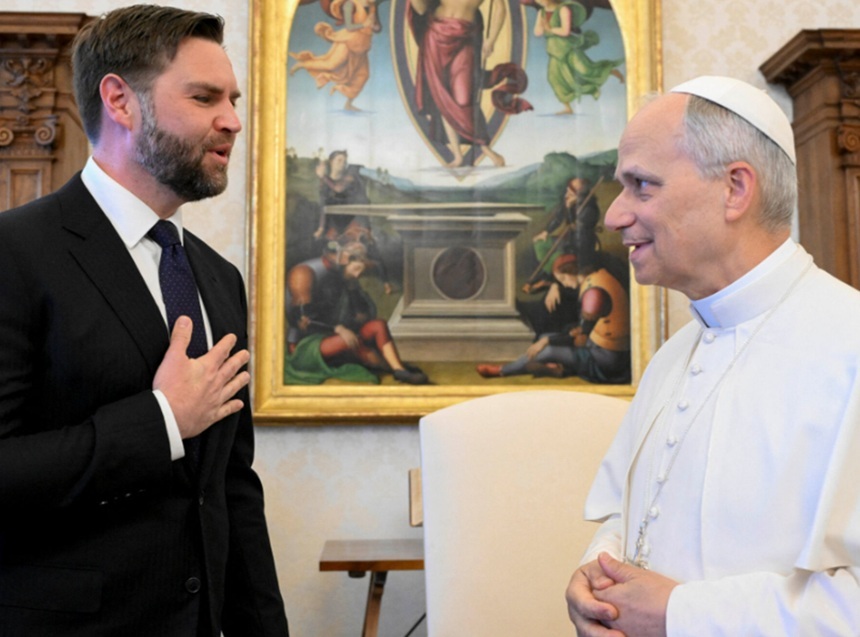 NEWS.ro: Vance cere Vaticanului ”să se limiteze la probleme morale”, în urma schimbului de replici dintre Trump şi Papa Leon al XIV-lea