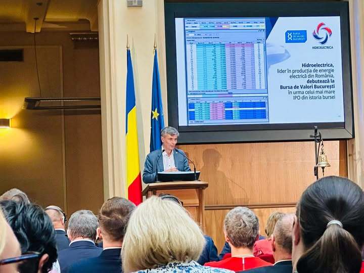 NEWS.ro: Virgil Popescu: Hidroelectrica depăşeşte un nou prag impresionant: peste 70 de miliarde de lei valoare de piaţă!