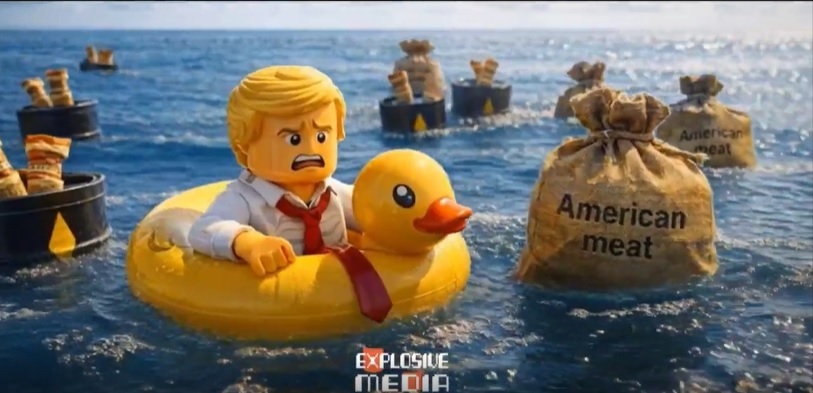 NEWS.ro: YouTube elimină un canal pro-iranian care difuza videoclipuri generate de AI cu Trump sub formă de figurine Lego - VIDEO