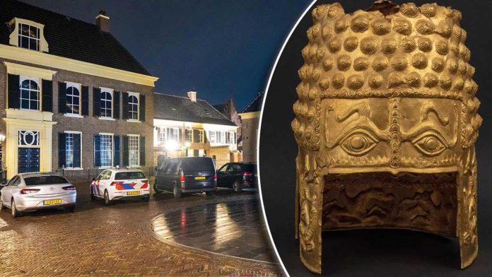 Olandezii se oferă să restaureze coiful de aur de la Coțofenești: Depinde de România să decidă