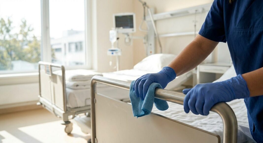 Patru condiții ca dezinfecția să funcționeze într-un spital. Câte sunt îndeplinite?