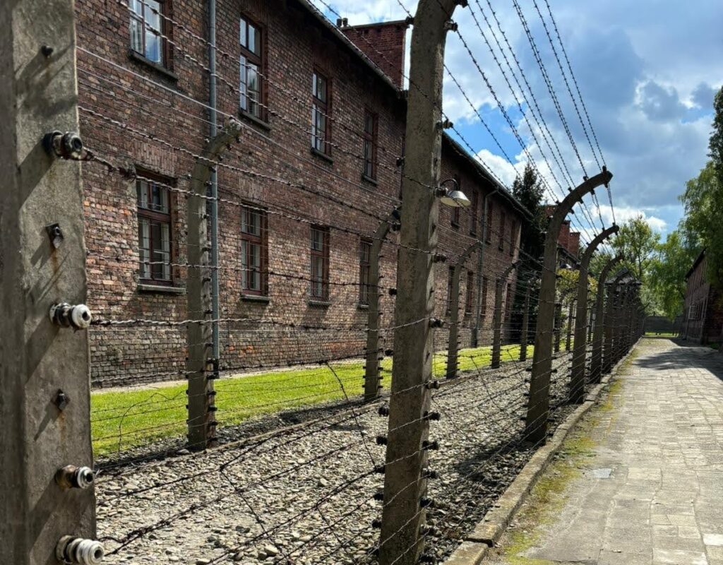 Pedeapsă inedită în Germania: un polițist a fost obligat să viziteze Auschwitz din cauza folosirii unui slogan nazist