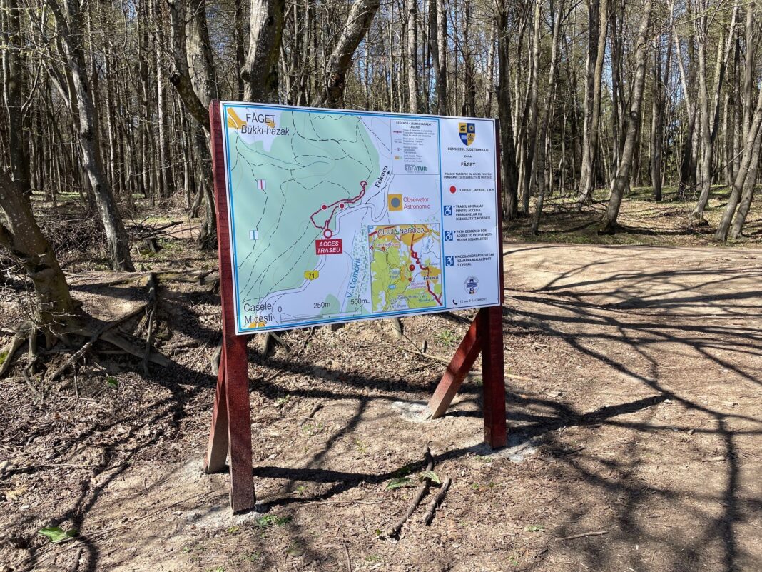 Persoanele cu dizabilități locomotorii au la Cluj primul traseu turistic pilot din țară