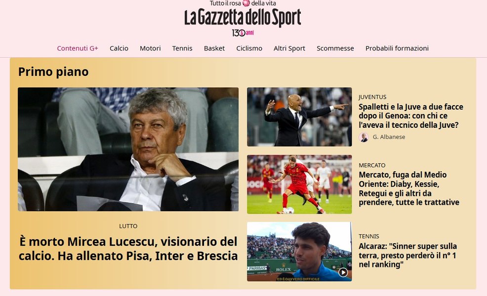 Reacții în lume și acasă după dispariția lui Mircea Lucescu. Mutu: „L-am admirat prea mult afară și prea puțin în România”