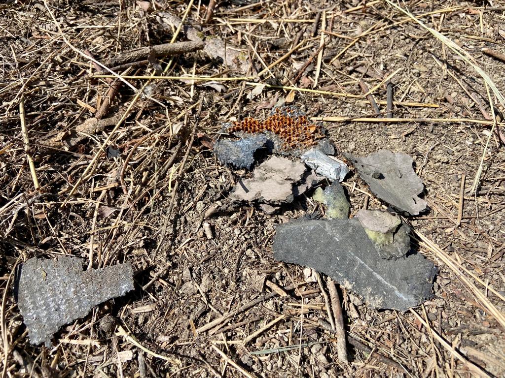 Resturi de dronă găsite și la o fermă din Grindu, județul Tulcea, în apropiere de Dunăre