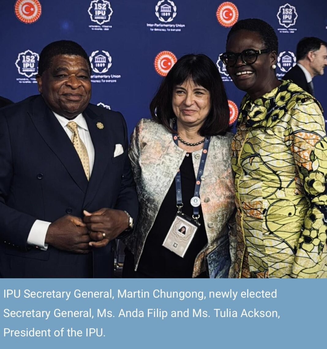Românca Anda Filip a devenit prima femeie aleasă secretar general al Uniunii Interparlamentare, o organizație care reuneşte 183 de țări