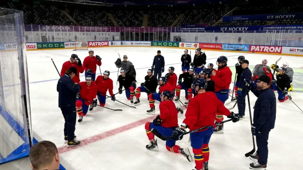 România pierde după prelungiri cu China, la Campionatul Mondial de hochei pe gheață I/B