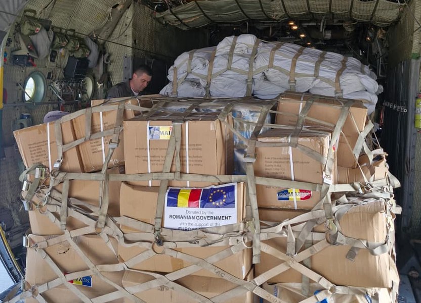 România trimite ajutoare umanitare pentru populația civilă din Liban: 15 tone de alimente și bunuri de strictă necesitate