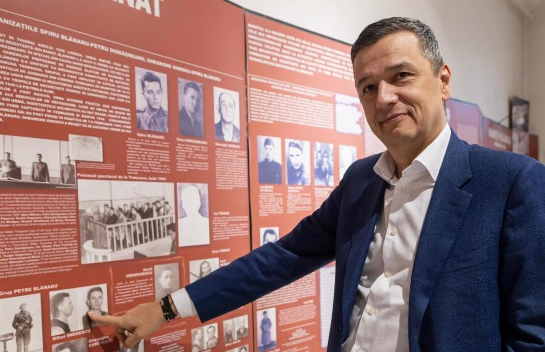 Sorin Grindeanu a vizitat Memorialul Durerii de la Sighet: Bunicul care m-a crescut, Mihai Imbrescu, a sprijinit rezistența anticomunistă din Munții Banatului și a plătit cu ani grei de temniță