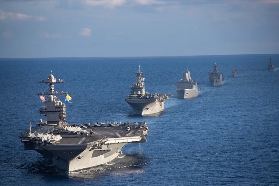 SUA retrag din Orientul Mijlociu cel mai mare portavion, USS Gerald R. Ford, după o desfășurare record