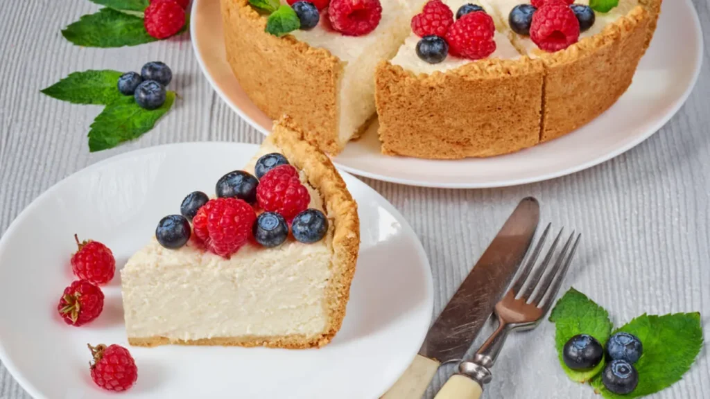 Tartă cu cremă de brânză / Aluatul se prepară rapid, iar umplutura este cremoasă și echilibrată