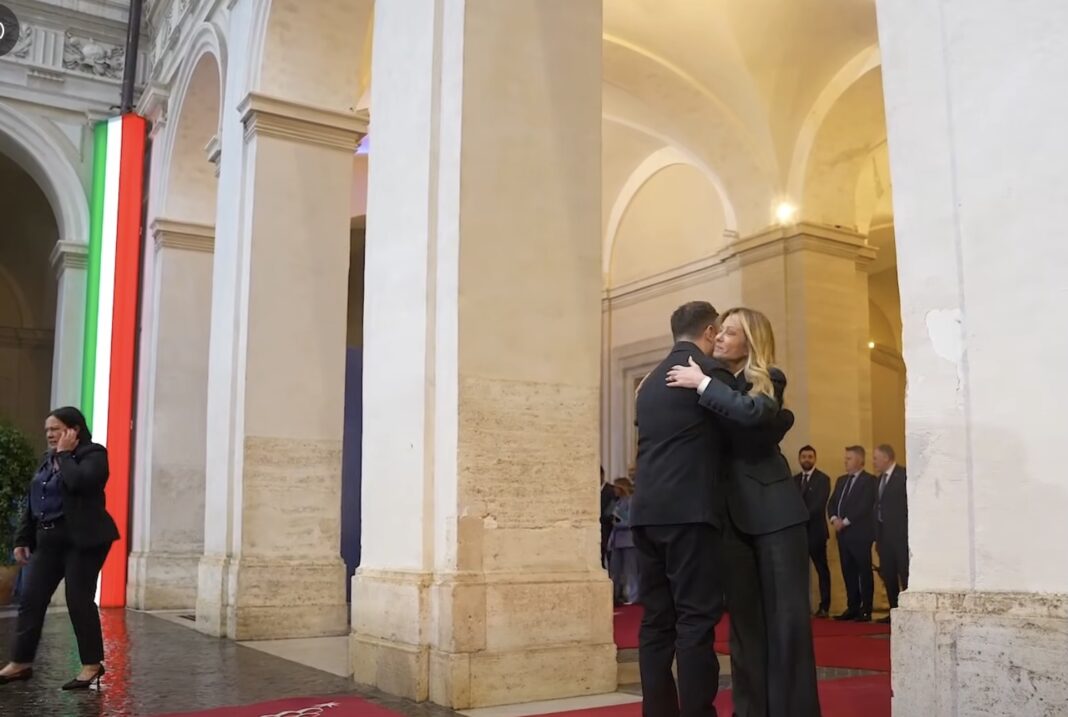 Zelenski, întâlnire cu Giorgia Meloni: Încă din primele zile ale invaziei Rusiei, Italia a făcut o alegere clară, bazată pe valori, în favoarea vieții, în favoarea apărării Ucrainei