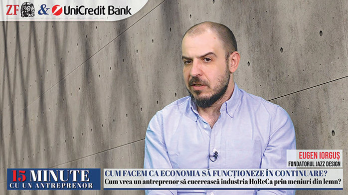 ZF 15 minute cu un antreprenor. Cum a ajuns un mic atelier din Bucureşti să producă meniuri pentru circa 700 de restaurante din Germania