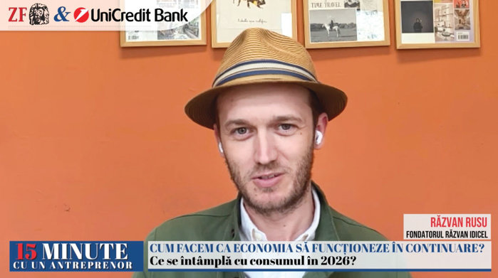 ZF 15 minute cu un antreprenor. Răzvan Rusu, fondatorul Răzvan Idicel: Comenzile venite de la românii din afara ţării au compensat scăderile de pe plan local. Pieţele externe reprezintă 20% din businessul nostru