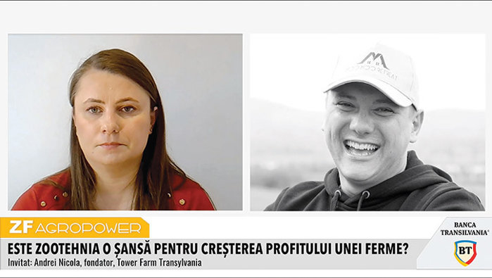 ZF Agropower. Andrei Nicola a plecat la 19 ani la facultate în Anglia şi s-a întors acasă pariind pe o fermă de vaci Angus