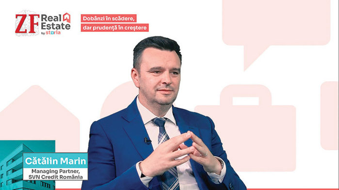 ZF Real Estate by Storia. Cătălin Marin, managing partner, SVN România Credit & Financial Solutions: „Dobânzile intră în stabilitate în 2026, iar refinanţările domină piaţa. Clienţii devin mai informaţi şi mai calculaţi“
