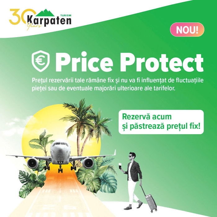 Agenţiile de turism adaugă produse de tip „price protect“ sau „cost protect“ la pachetele turistice, care majorează costul unei vacanţe. Ce protejează de fapt şi unde e graniţa faţă de asigurări?