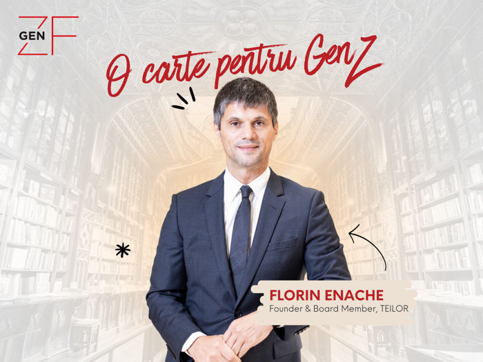 Ce carte îţi recomandă Florin Enache, fondatorul TEILOR