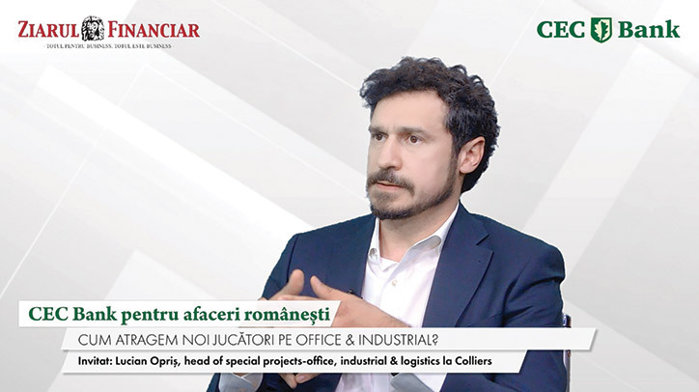CEC Bank pentru afaceri româneşti. Lucian Opriş, Colliers: Investiţiile mari chinezeşti şi-au găsit drumul către Ungaria şi Polonia. România prinde investiţiile medii, în zona radială Bucureşti-Constanţa