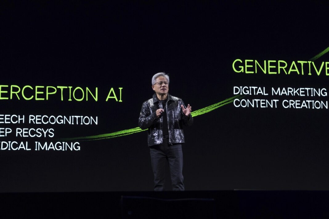În timp ce angajați din întreaga lume se tem că vor fi înlocuiți de inteligența artificială, CEO-ul Nvidia susține că AI „creează un număr enorm de locuri de muncă”