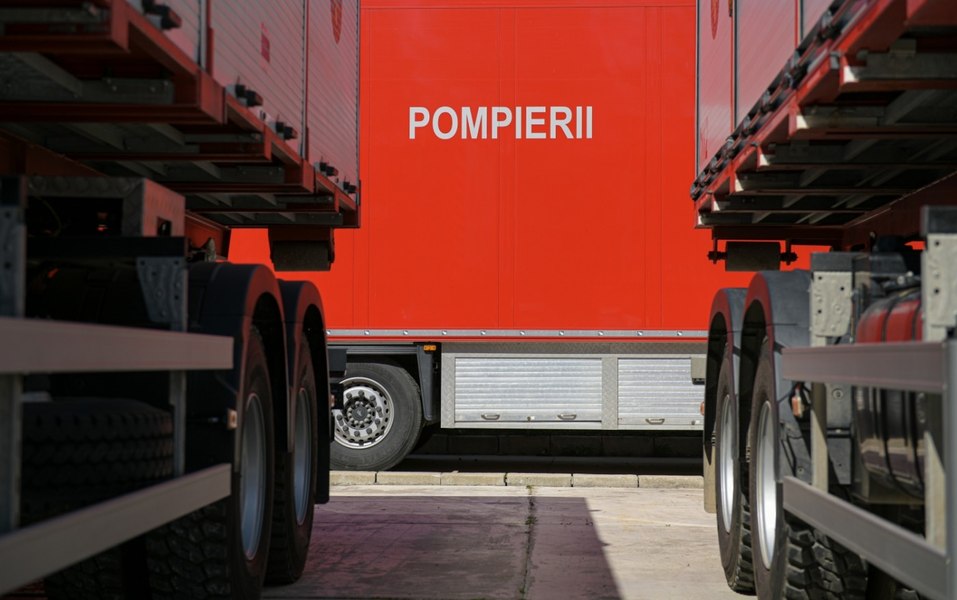Incendiu la un restaurant din Capitală. Au fost evacuate 20 de persoane