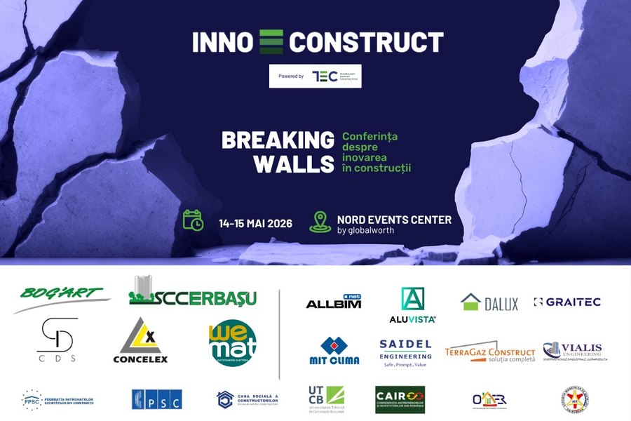 INNOCONSTRUCT 2026: conferința care discută prezentul și definește viitorul construcțiilor