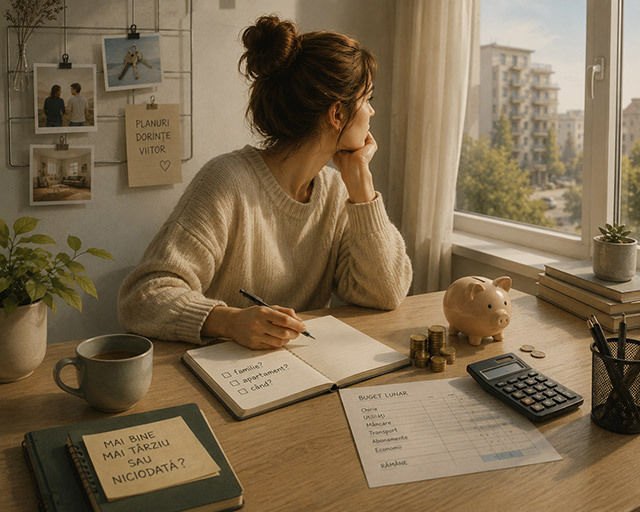Mai bine mai târziu sau niciodată? Presiunea financiară rămâne cea mai mare preocupare în rândul tinerilor şi motivul pentru care amână constant decizii majore cum ar fi formarea unei familii sau achiziţia unui apartament