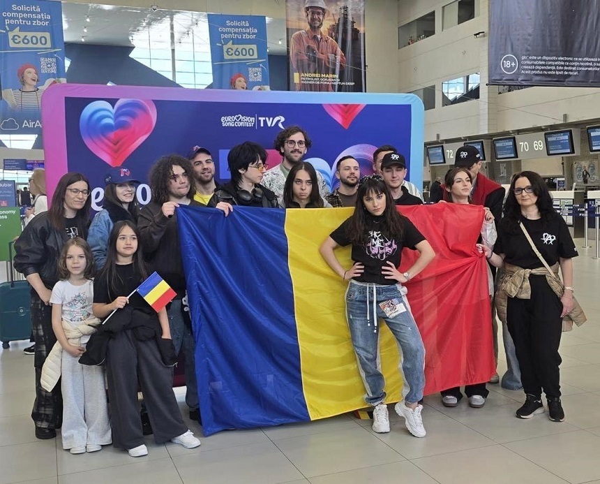 NEWS.ro: Delegaţia României a plecat la Viena pentru Eurovision 2026/ Alexandra Căpitănescu: 