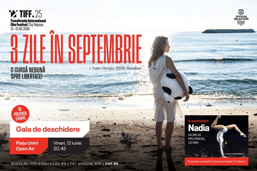 NEWS.ro: Festivalul Internaţional de Film Transilvania se deschide cu „3 zile în septembrie” şi un moment special Nadia Comăneci
